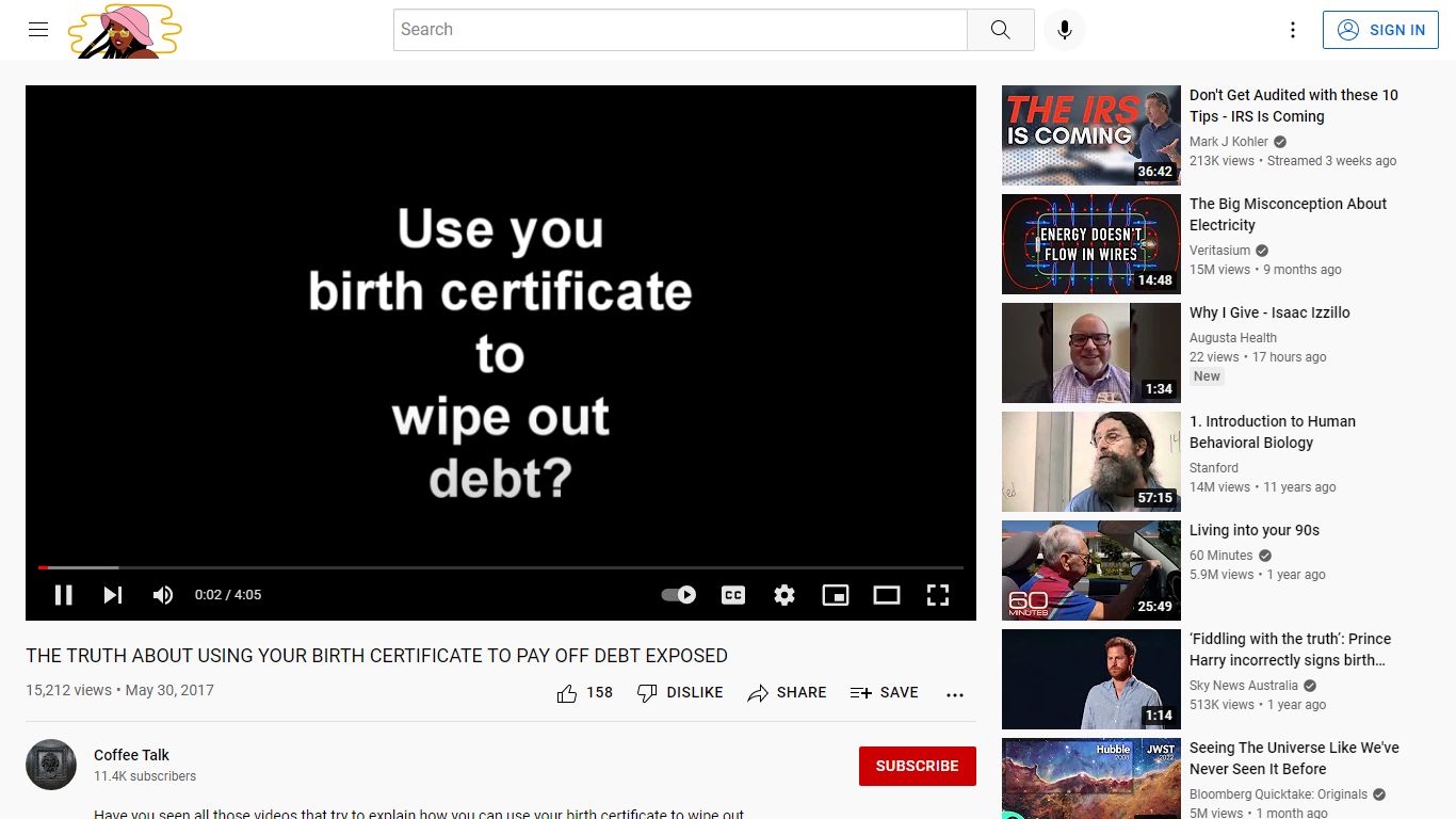 THE TRUTH ABOUT USING YOUR BIRTH CERTIFICATE TO PAY OFF DEBT EXPOSED ...